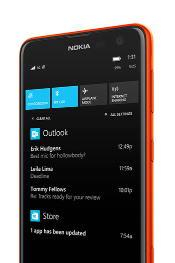 Nokia Lumia z aktualizacją do Lumia Cyan